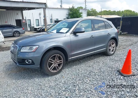 2014 Audi Q5 2.0T Premium from USA, damaged, VIN WA1LFAFP0EA051256